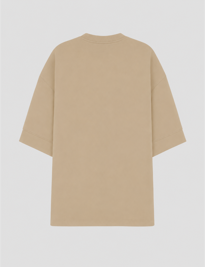 Camiseta Oversized Classic Bege