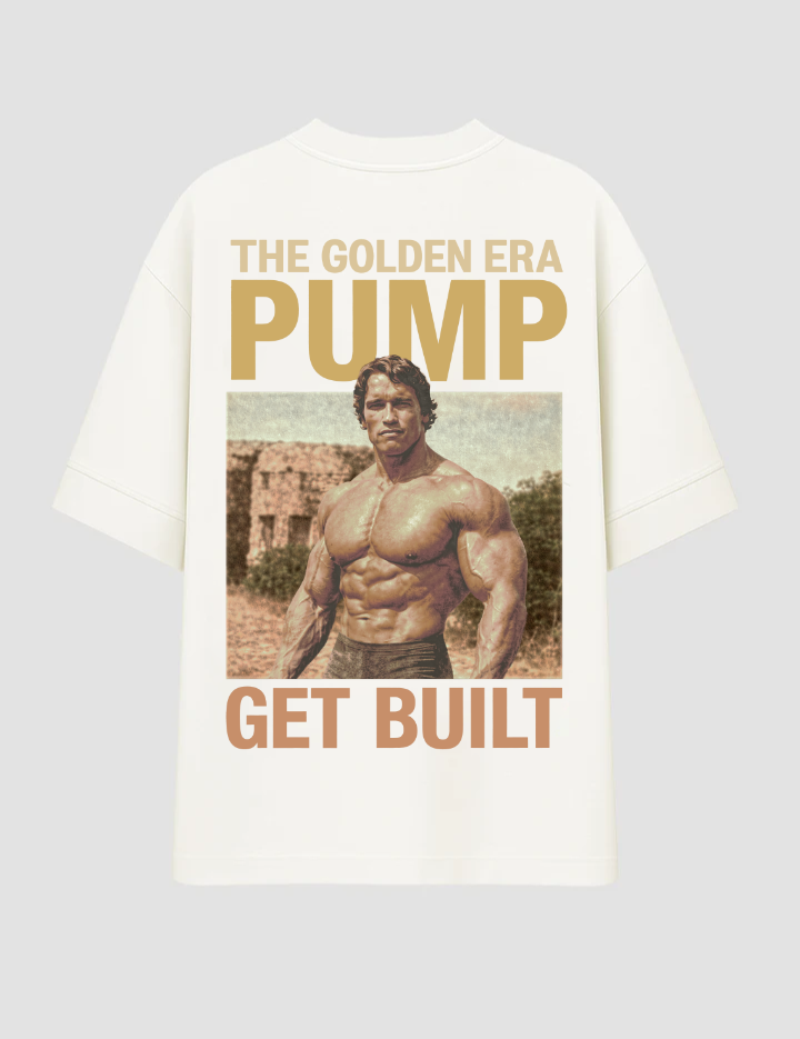 Camiseta Oversized Pump Branca