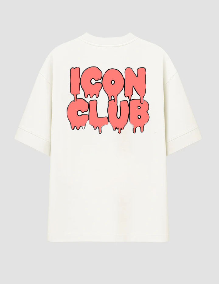 Camiseta Oversized Classic Icon Branca