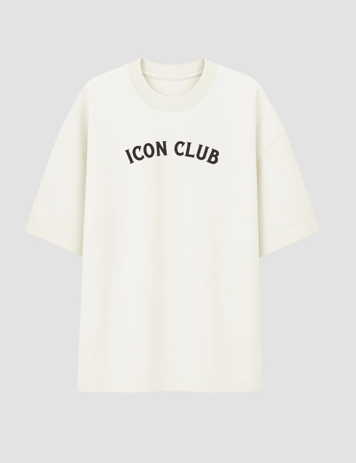 Camiseta Oversized da Icon club