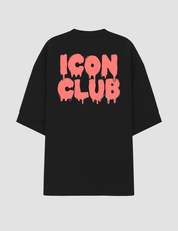 Camiseta Oversized Classic Icon Preta