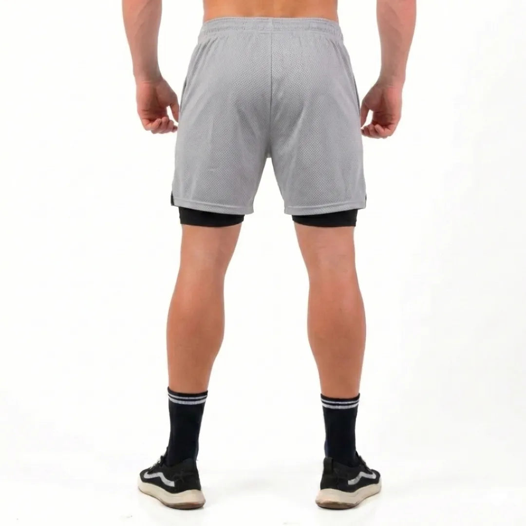 Kit Dry Fit 1 Camiseta + 1 Bermuda Compressão
