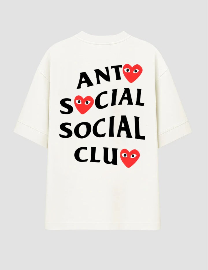 Camiseta Oversized Sweet Loner Branca