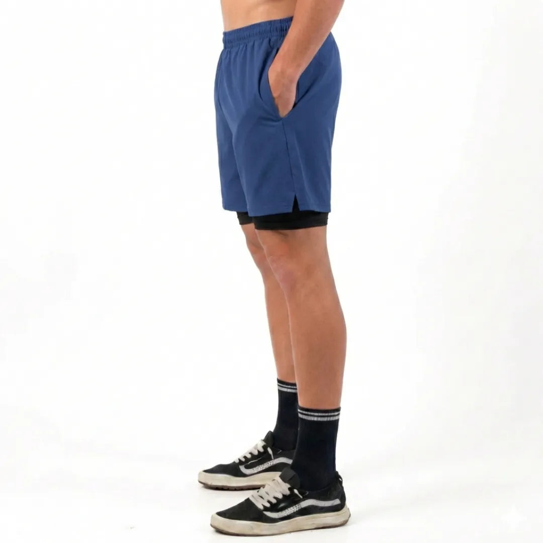 Kit 2 Bermudas Compressão Masculina